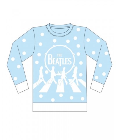 The Beatles Abbey Road Holiday Jacquard Knit Sweater $33.00 Sweatshirts