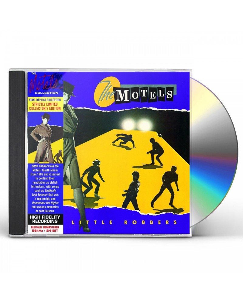 The Motels LITTLE ROBBERS CD $5.59 CD