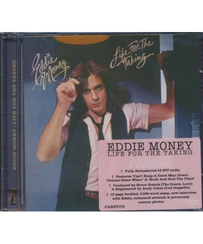 Eddie Money CD - Life For The Taking $13.71 CD