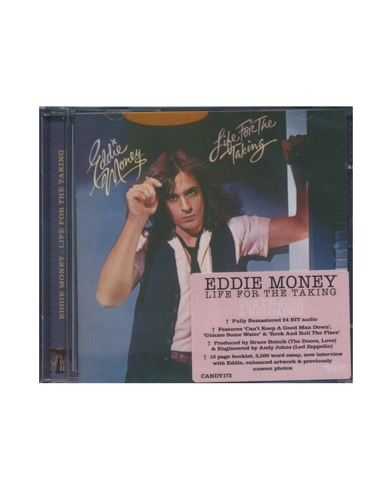 Eddie Money CD - Life For The Taking $13.71 CD