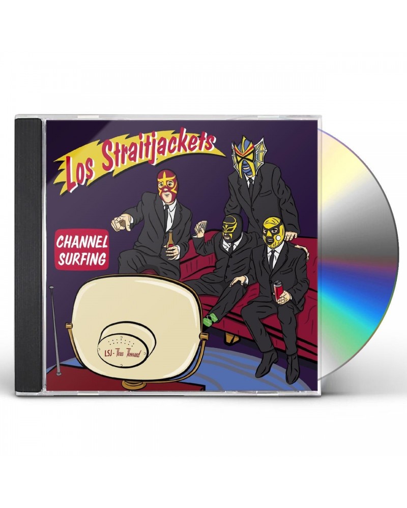 Los Straitjackets Channel Surfing CD $5.45 CD