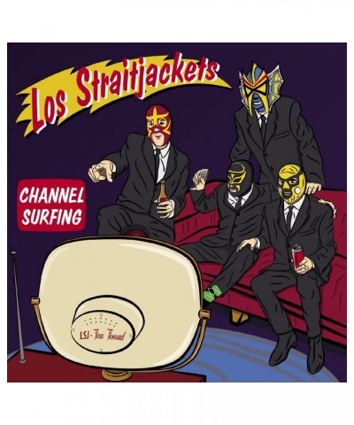 Los Straitjackets Channel Surfing CD $5.45 CD