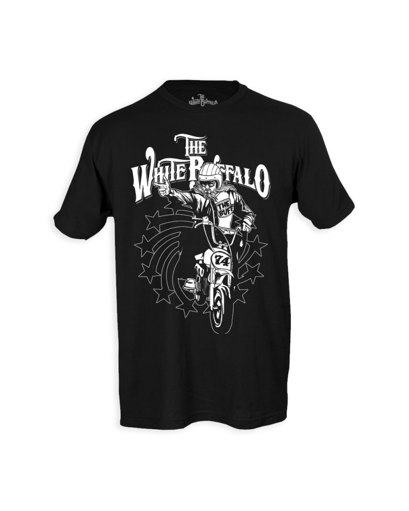 The White Buffalo The Buff Black T-Shirt $10.25 Shirts