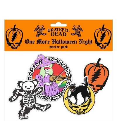 Grateful Dead Halloween Puffy Sticker Pack $3.96 Accessories