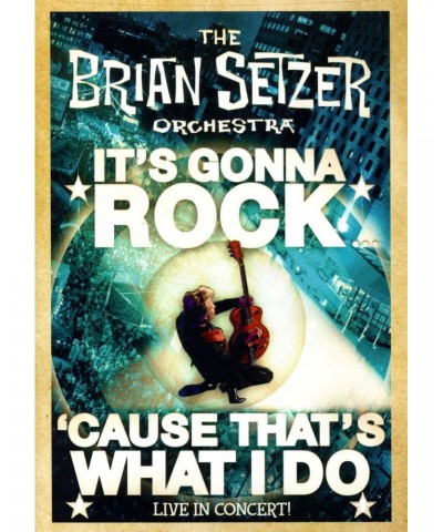 Brian Setzer ITS GONNA ROCK CAUSE THATS WHAT I DO DVD $5.42 Videos