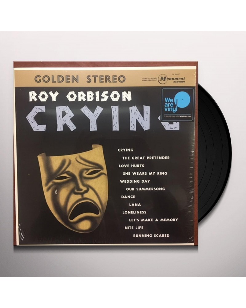 Roy Orbison Crying Vinyl Record $7.65 Vinyl