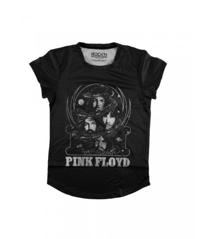 Pink Floyd Band Photo Black Ladies Athletic T-Shirt $1.55 Shirts