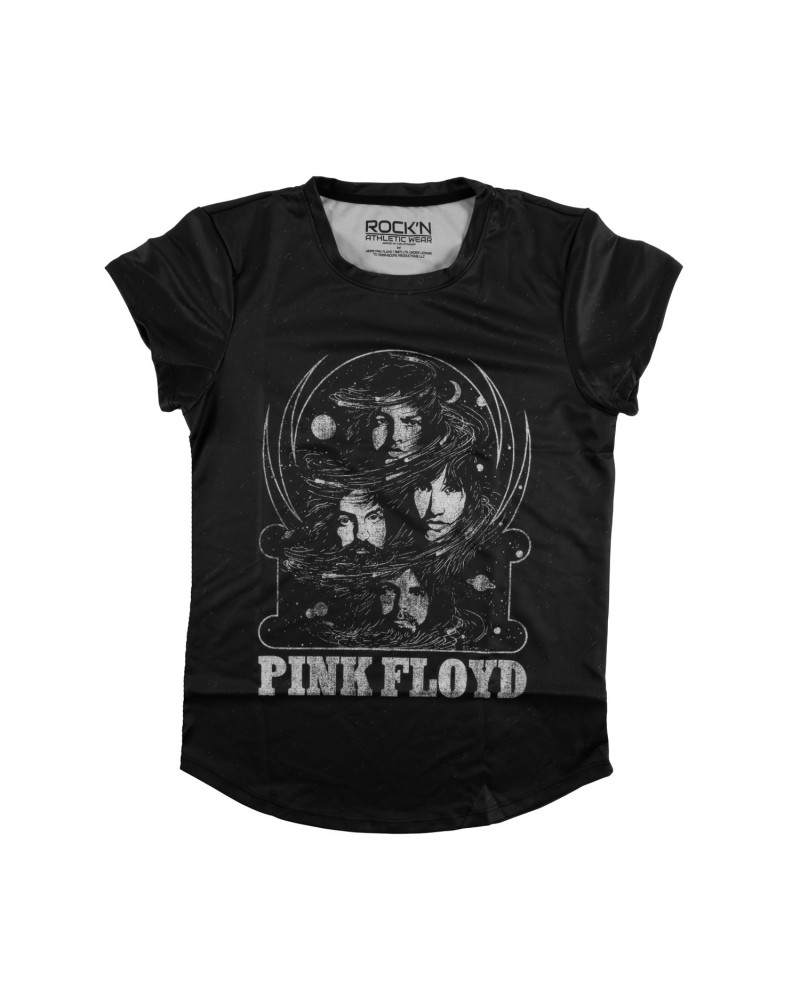 Pink Floyd Band Photo Black Ladies Athletic T-Shirt $1.55 Shirts