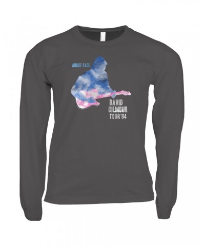 David Gilmour Long Sleeve Shirt | About Face Concert Tour Shirt $11.98 Shirts