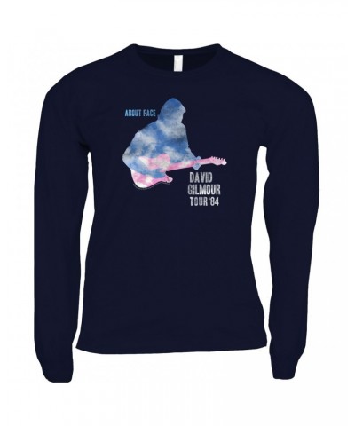 David Gilmour Long Sleeve Shirt | About Face Concert Tour Shirt $11.98 Shirts