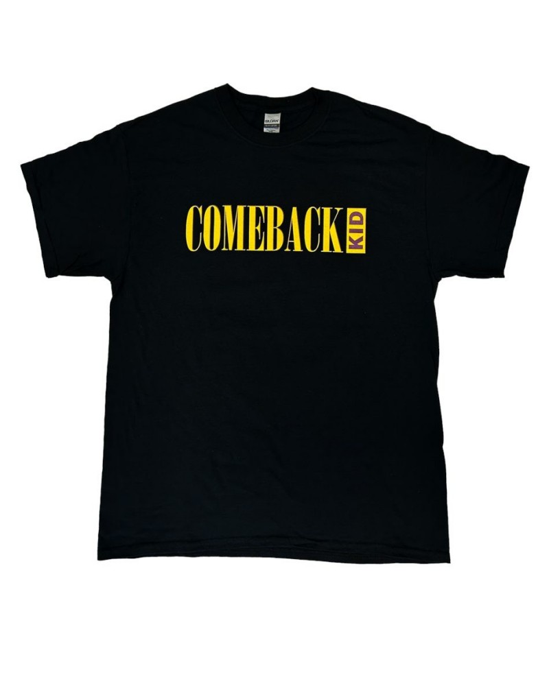 Comeback Kid "Yellow Logo" T-Shirt $9.40 Shirts