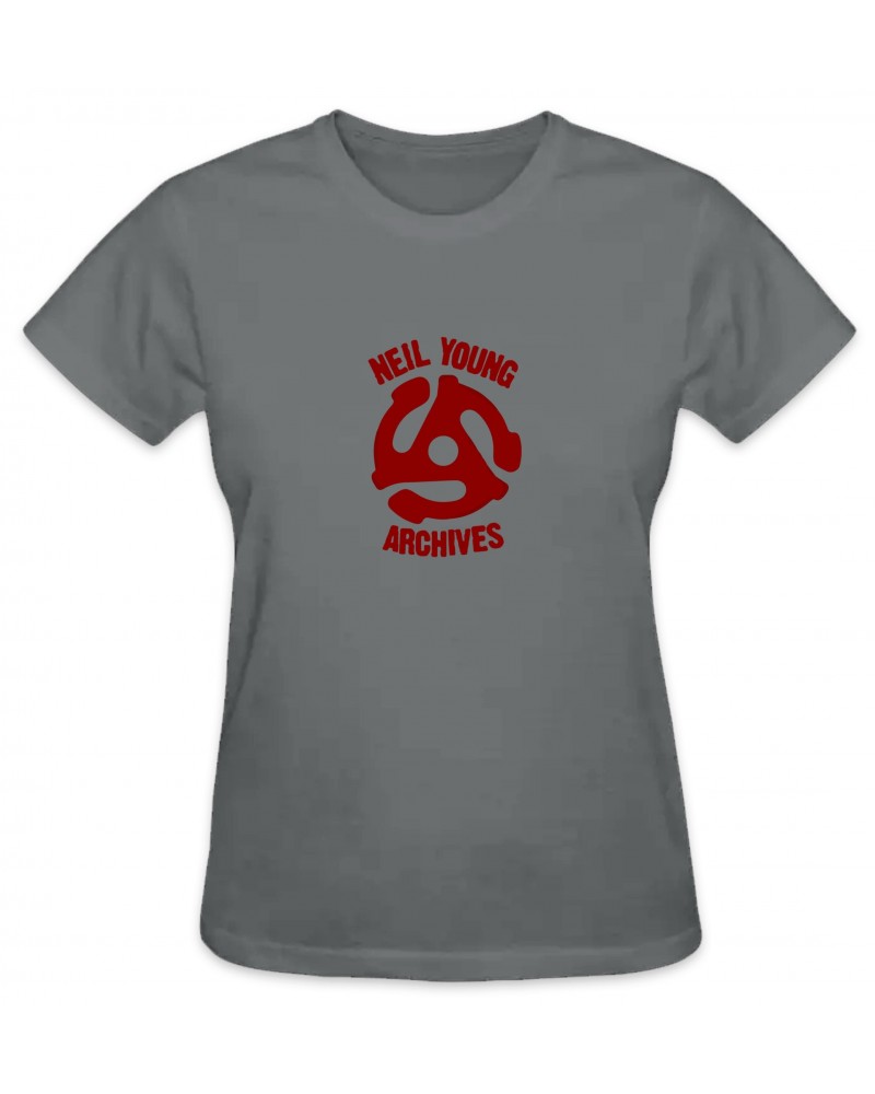 Neil Young NYA Red Logo Women’s T-shirt $15.00 Shirts