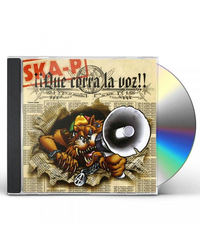 Ska-P QUE CORRA LA VOZ CD $8.80 CD