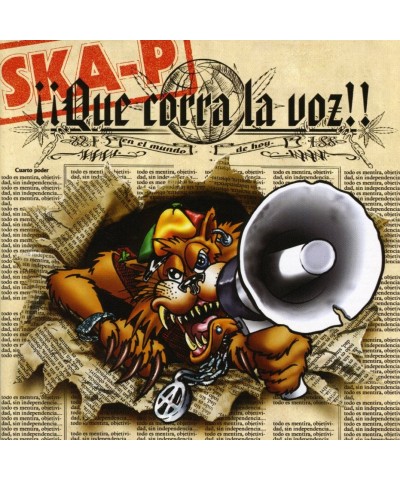 Ska-P QUE CORRA LA VOZ CD $8.80 CD