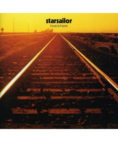 Starsailor LOVE IS HERE CD $6.23 CD