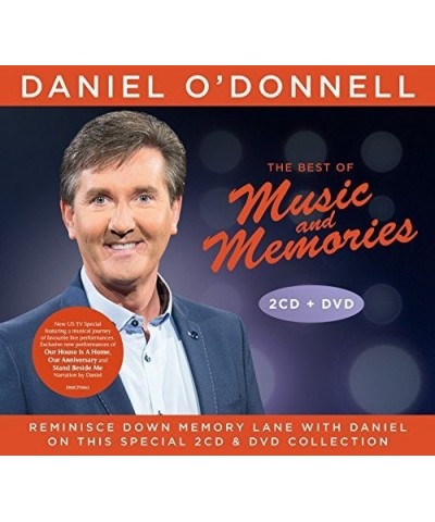 Daniel O'Donnell BEST OF MUSIC & MEMORIES CD $12.48 CD