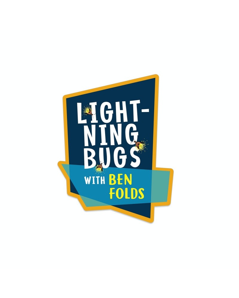 Ben Folds Lightening Bugs Die Cut Sticker $2.45 Accessories