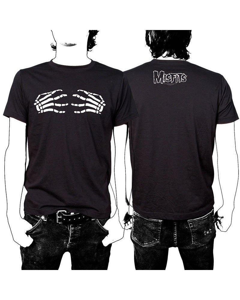 Misfits Skeleton Hands T-Shirt - Men's $8.72 Shirts