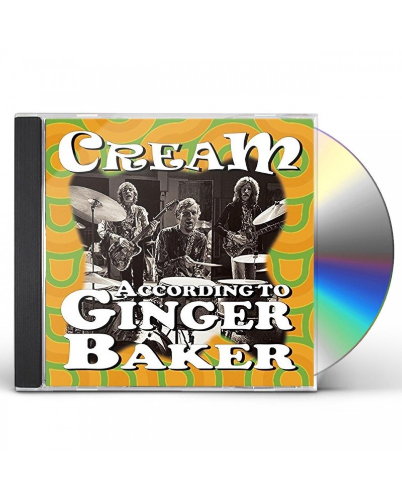 Cream ACCORDING TO GINGER BAKER CD $5.98 CD