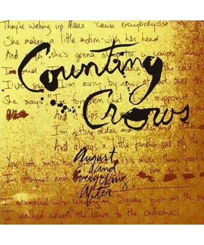 Counting Crows August And Everything After (2 LP) Vinyl Record $16.45 Vinyl