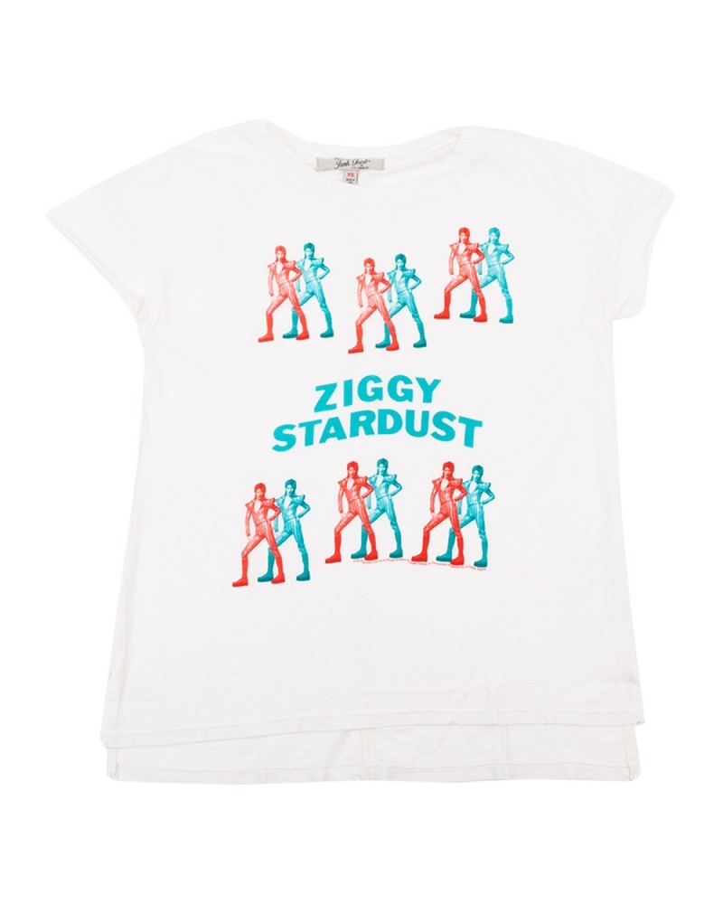 David Bowie Ziggy 3D Womens T-shirt $7.75 Shirts