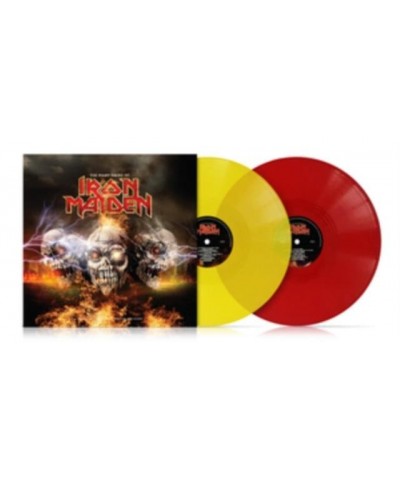 Iron Maiden LP - The Many Faces Of Iron Maiden (Limited Yellow/Red Transparent Vinyl) $20.80 Vinyl