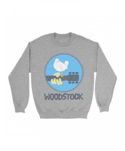 Woodstock Sweatshirt | Bird And Guitar Sweatshirt $16.78 Sweatshirts