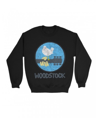 Woodstock Sweatshirt | Bird And Guitar Sweatshirt $16.78 Sweatshirts