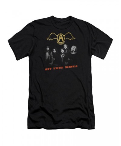 Aerosmith Slim-Fit Shirt | GET YOUR WINGS Slim-Fit Tee $7.00 Shirts