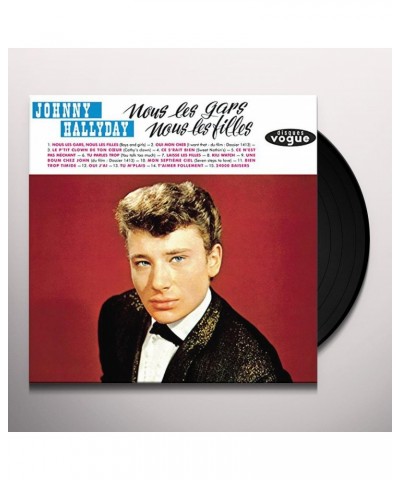 Johnny Hallyday NOUS LES GARS NOUS LES FILLES Vinyl Record $8.51 Vinyl