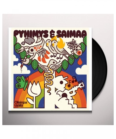 Pyhimys & Saimaa OLISINPA TAALLA Vinyl Record $15.99 Vinyl