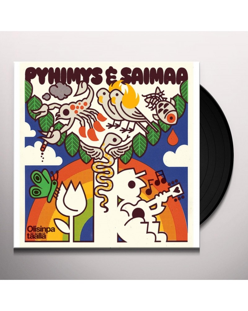 Pyhimys & Saimaa OLISINPA TAALLA Vinyl Record $15.99 Vinyl