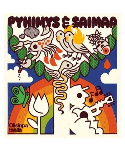 Pyhimys & Saimaa OLISINPA TAALLA Vinyl Record $15.99 Vinyl