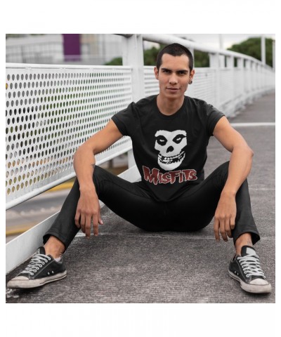 Misfits T-Shirt | Classic Skull Logo T-Shirt $8.48 Shirts