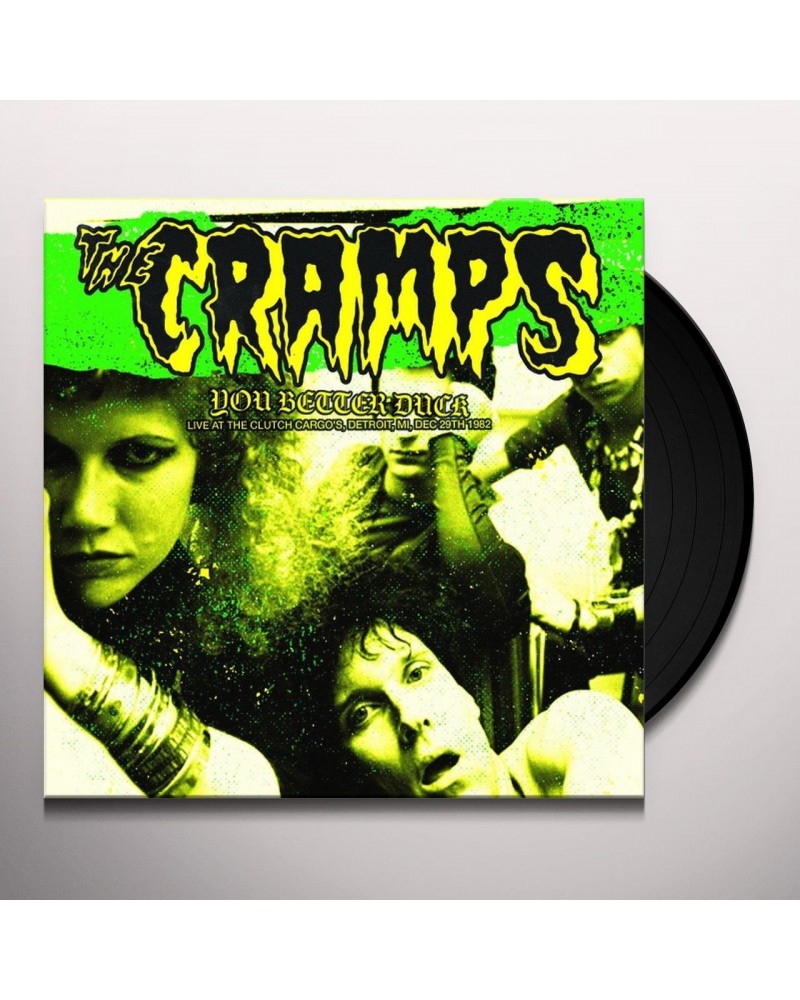 The Cramps You Better Duck: Live At The Clutch Cargo's Detroit MI Dec 29th 1982 Vinyl Record $10.86 Vinyl