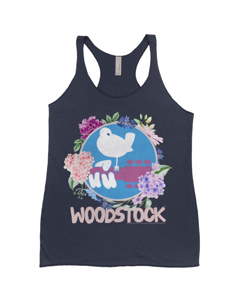 Woodstock Ladies' Tank Top | Floral Shirt $10.13 Shirts