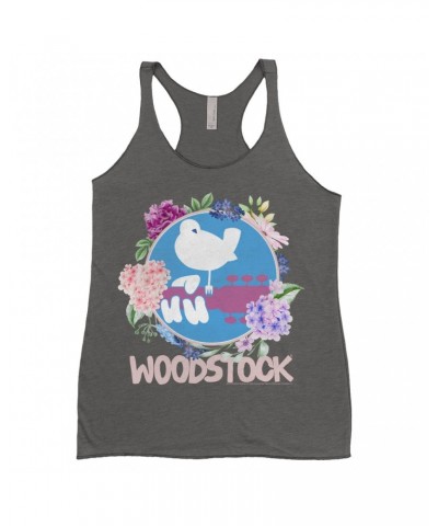 Woodstock Ladies' Tank Top | Floral Shirt $10.13 Shirts