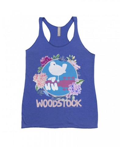 Woodstock Ladies' Tank Top | Floral Shirt $10.13 Shirts