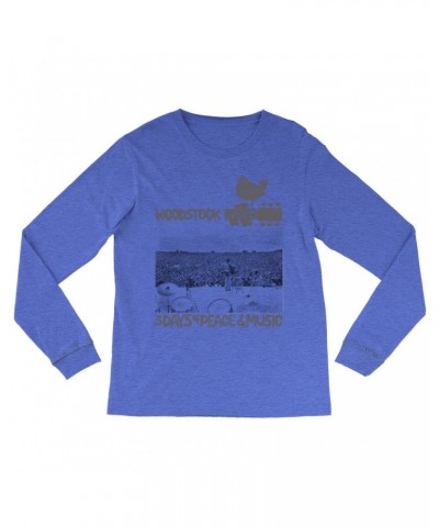 Woodstock Heather Long Sleeve Shirt | On Stage At Shirt $10.48 Shirts