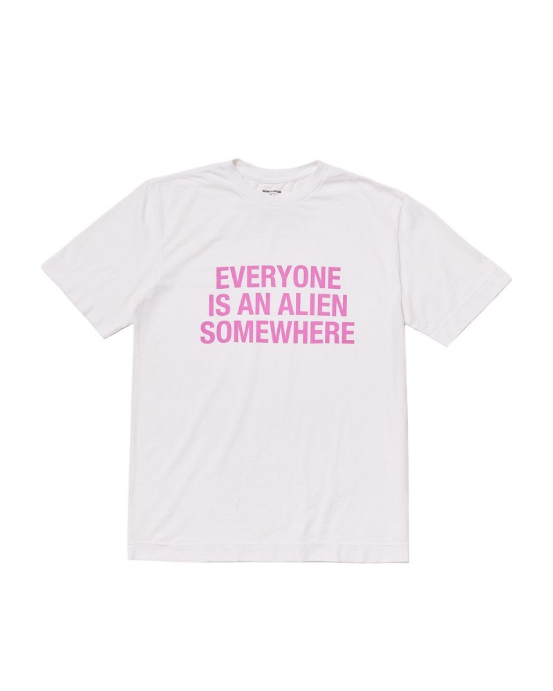 Coldplay EVERYONE IS AN ALIEN SOMEWHERE - WHITE TEE $19.80 Shirts