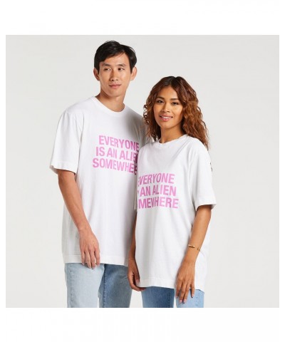 Coldplay EVERYONE IS AN ALIEN SOMEWHERE - WHITE TEE $19.80 Shirts