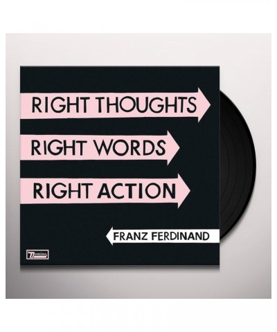 Franz Ferdinand Right Thoughts Right Words Right Actio Vinyl Record $6.83 Vinyl