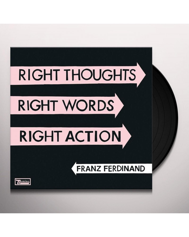 Franz Ferdinand Right Thoughts Right Words Right Actio Vinyl Record $6.83 Vinyl