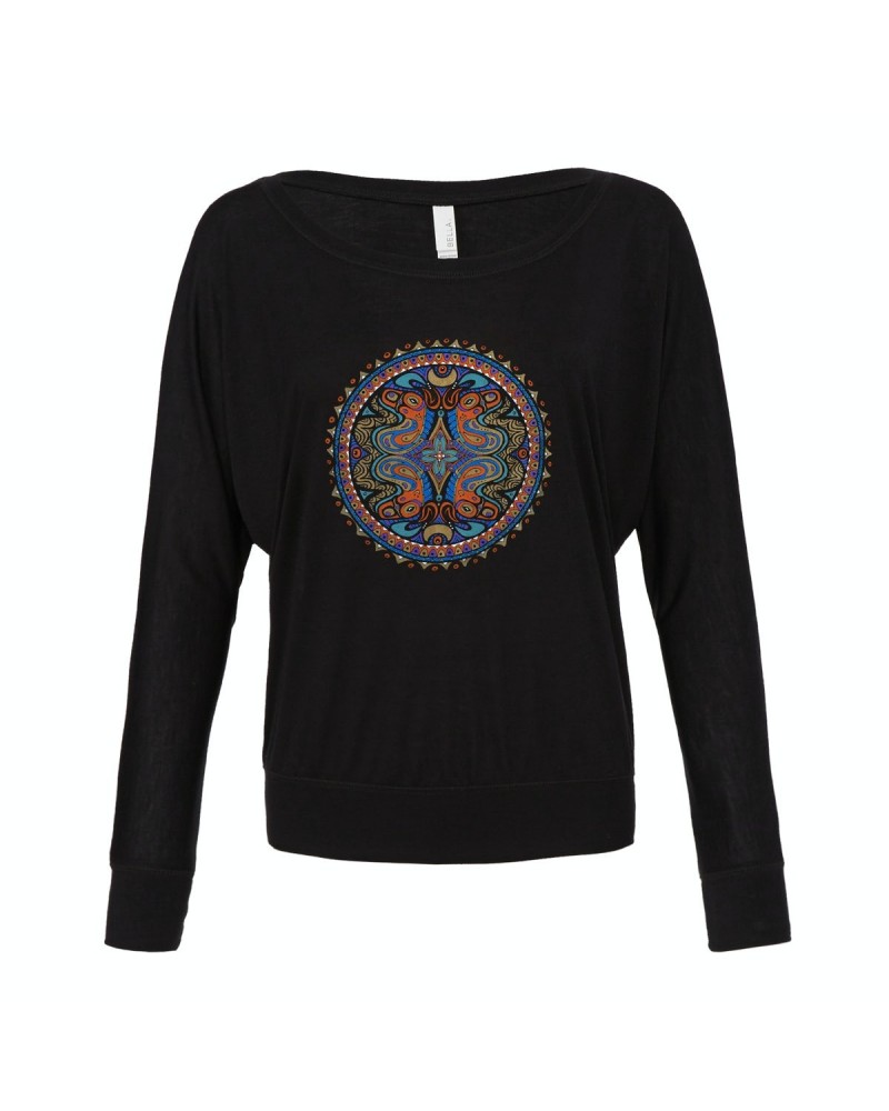 Gov't Mule Backdrop Dose Women’s Scoop Neck Long-Sleeve T-Shirt $14.10 Shirts