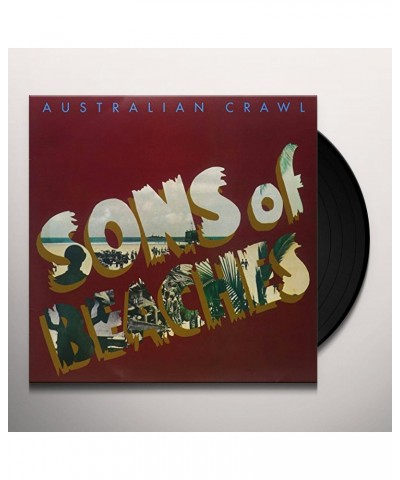 Australian Crawl Sons Of Beaches Vinyl Record $15.68 Vinyl