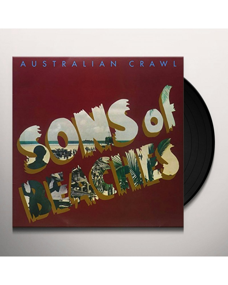 Australian Crawl Sons Of Beaches Vinyl Record $15.68 Vinyl