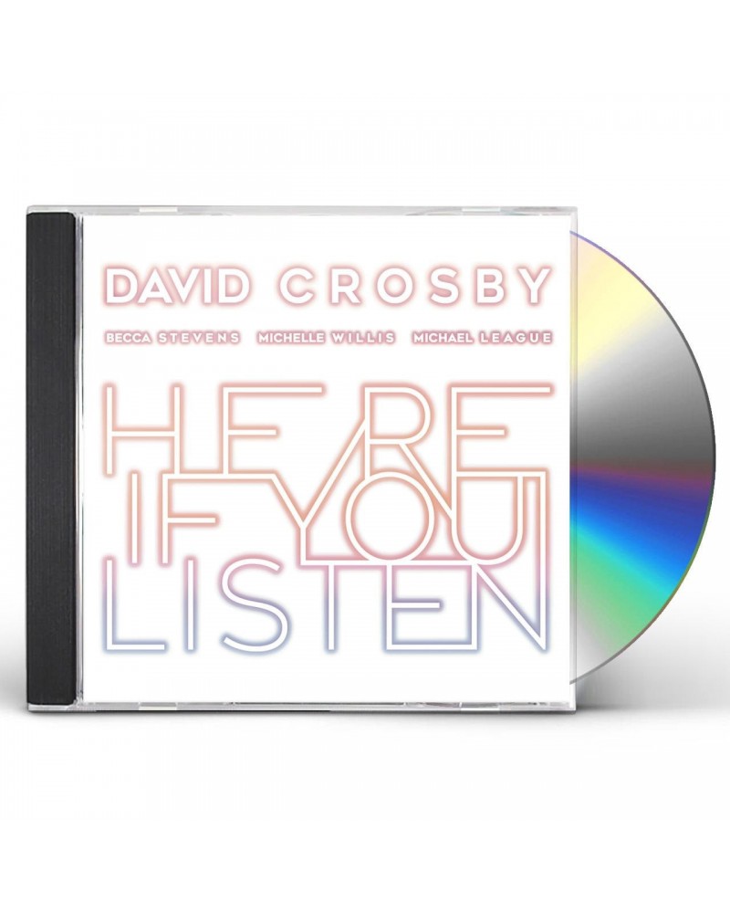 David Crosby HERE IF YOU LISTEN CD $7.36 CD