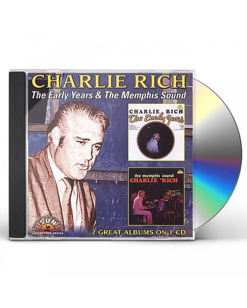 Charlie Rich EARLY YEARS / MEMPHIS SOUND CD $4.62 CD