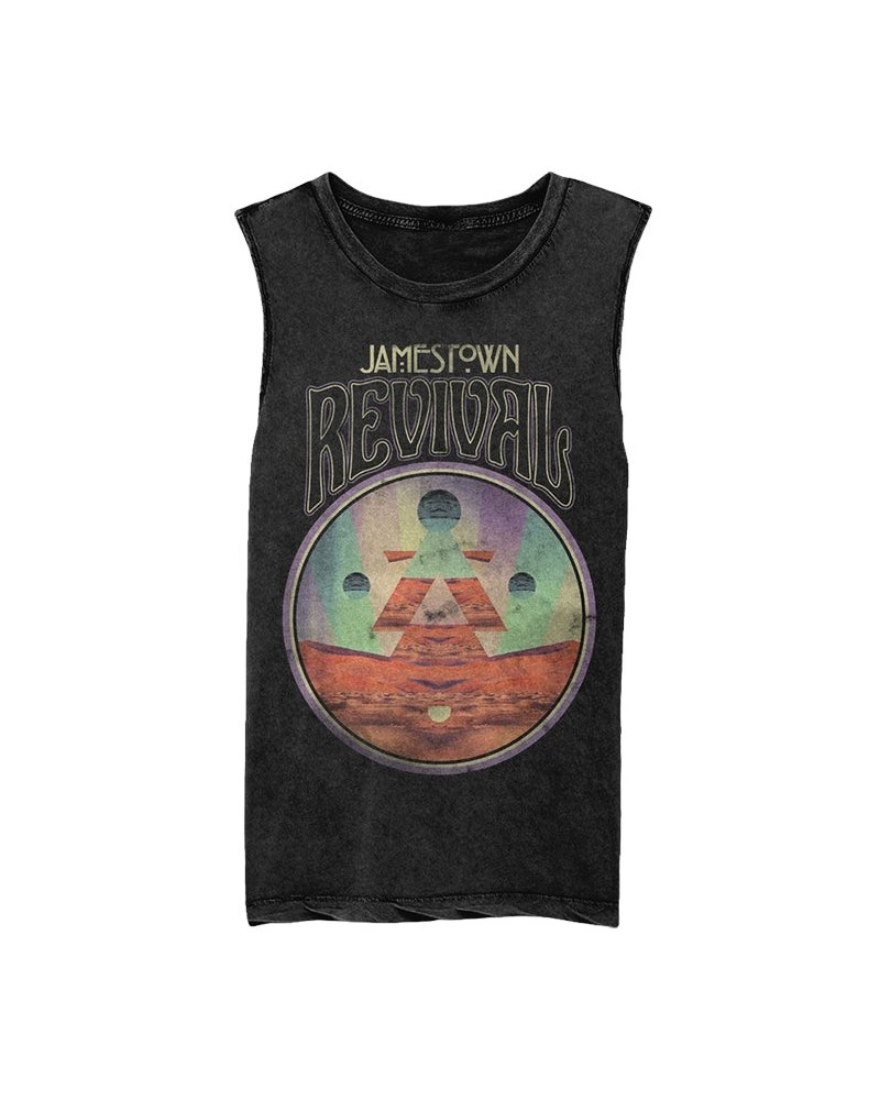 Jamestown Revival Women's Circle Art Tank $11.50 Shirts