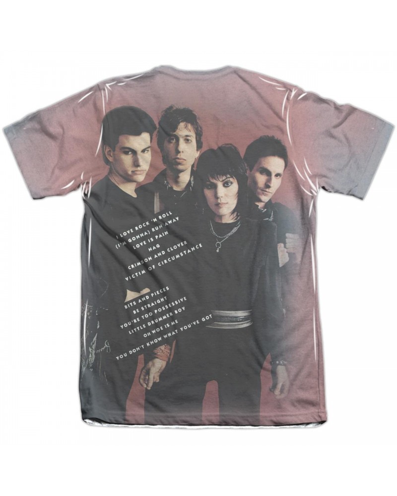 Joan Jett & the Blackhearts Shirt | I LOVE ROCK AND ROLL (FRONT/BACK PRINT) Tee $8.32 Shirts